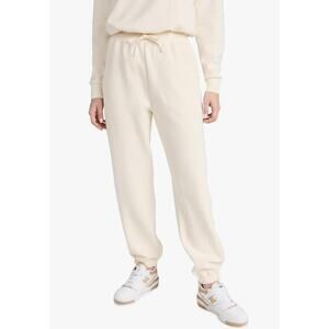 Sweaty Betty Women's Sand Wash Soft Casual Cuffed Jogger Color: Studio White NEW